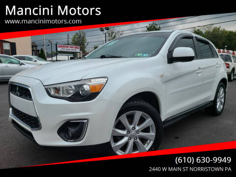 2014 Mitsubishi Outlander Sport for sale at Mancini Motors in Norristown PA
