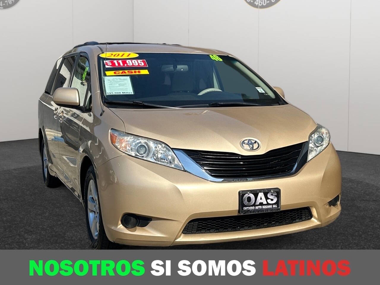 2011 Toyota Sienna for sale at Ontario Auto Square in Ontario, CA