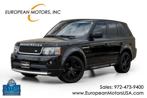 2013 Land Rover Range Rover Sport for sale at European Motors Inc in Plano TX