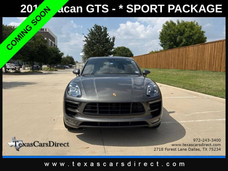 2017 Porsche Macan GTS