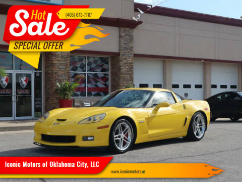 2007 Chevrolet Corvette for sale at Iconic Motors of Oklahoma City, LLC in Oklahoma City OK