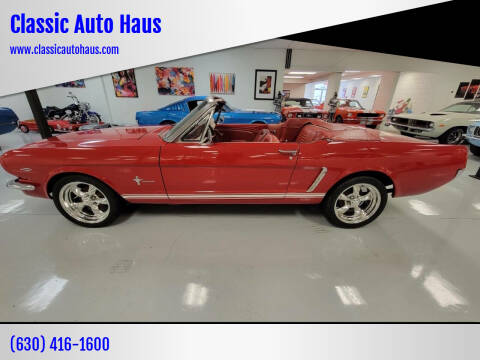 1965 Ford Mustang for sale at Classic Auto Haus in Dekalb IL
