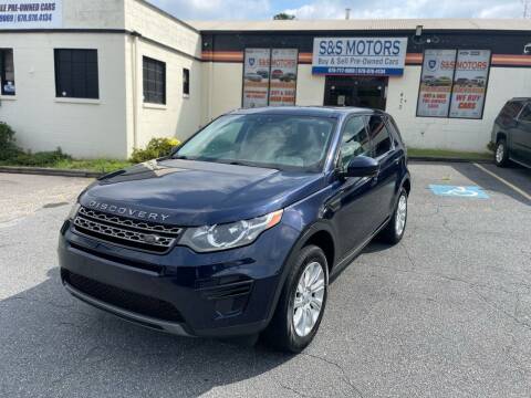 2016 Land Rover Discovery Sport for sale at S & S Motors in Marietta GA