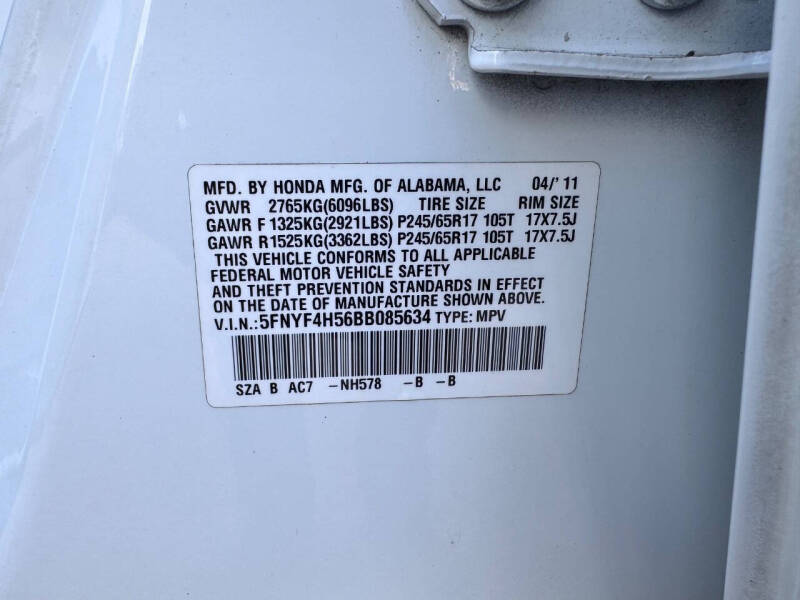 2011 Honda Pilot EX-L