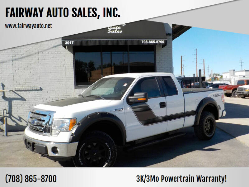 2012 Ford F-150 for sale at FAIRWAY AUTO SALES, INC. in Melrose Park IL