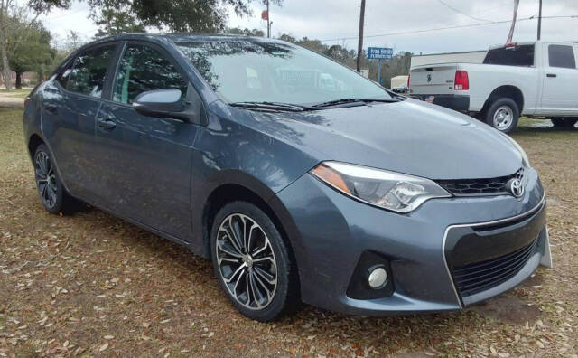 2015 Toyota Corolla for sale at Theron's Auto Sales, LLC in Deridder, LA