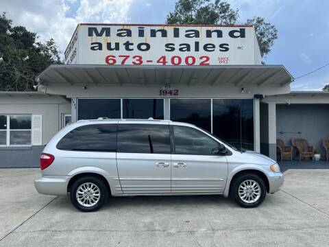 2003 Chrysler Town and Country for sale at Mainland Auto Sales Inc in Daytona Beach FL
