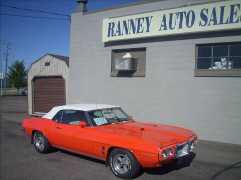 1969 Pontiac Firebird for sale at Ranney's Auto Sales in Eau Claire WI