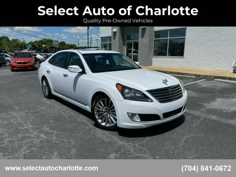 2015 Hyundai Equus for sale at Select Auto of Charlotte in Matthews NC