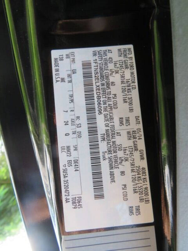 2014 Ford E-Series E-250