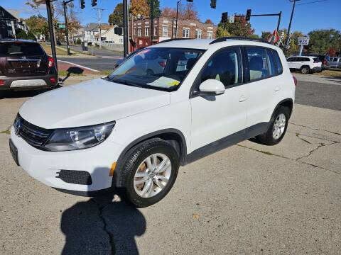 2016 Volkswagen Tiguan for sale at Charles Auto Sales in Springfield MA