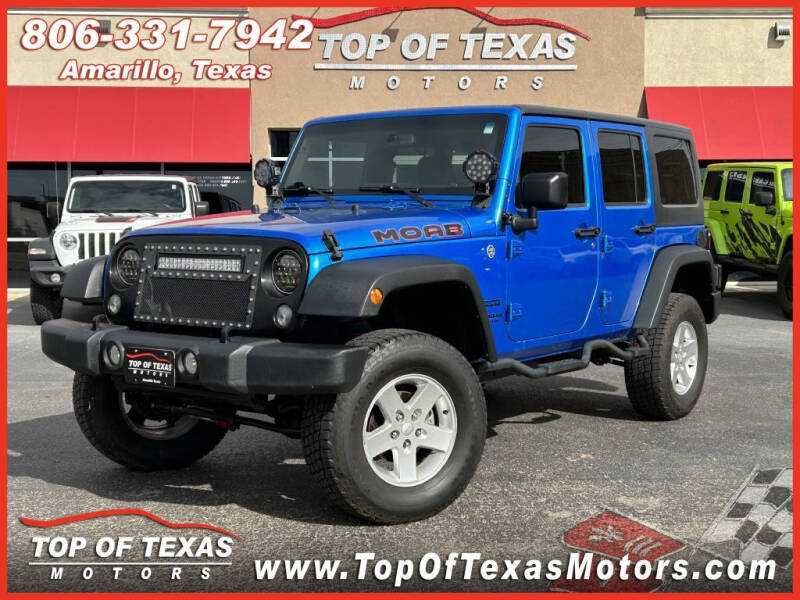 Jeep Wrangler Unlimited For Sale In Amarillo, TX ®