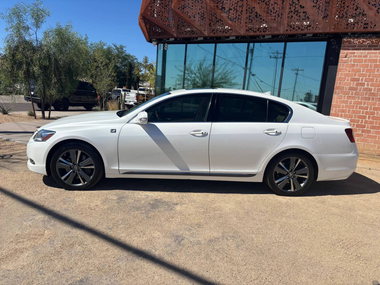 White 2011 Lexus GS 450h Base 4dr Sedan 2