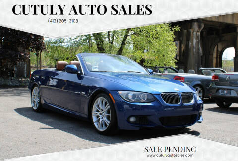 2012 BMW 3 Series for sale at Cutuly Auto Sales in Pittsburgh PA