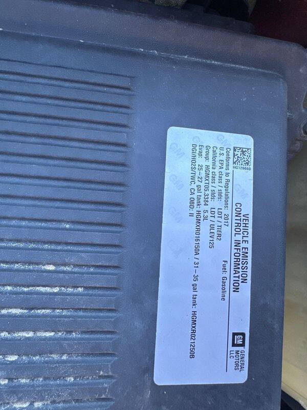 2017 Chevrolet Silverado 1500