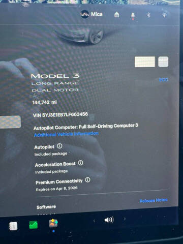 2020 Tesla Model 3 Long Range