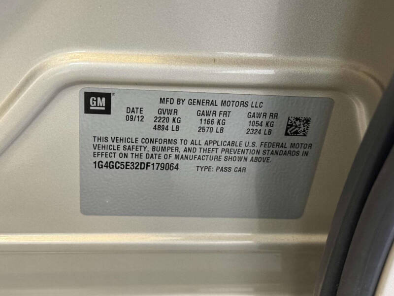 2013 Buick LaCrosse Leather