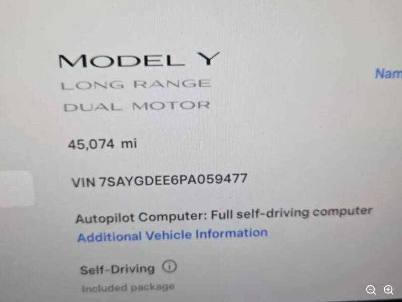 2023 Tesla Model Y Long Range