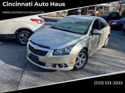 2014 Chevrolet Cruze for sale at Cincinnati Auto Haus in Cincinnati OH