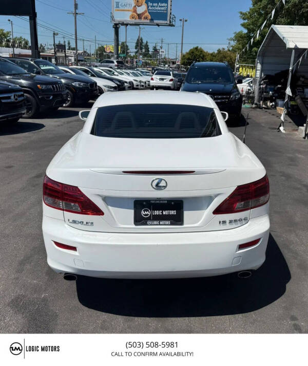 2010 Lexus IS 250C