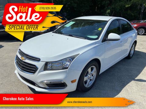 2016 Chevrolet Cruze Limited for sale at Cherokee Auto Sales in Acworth GA