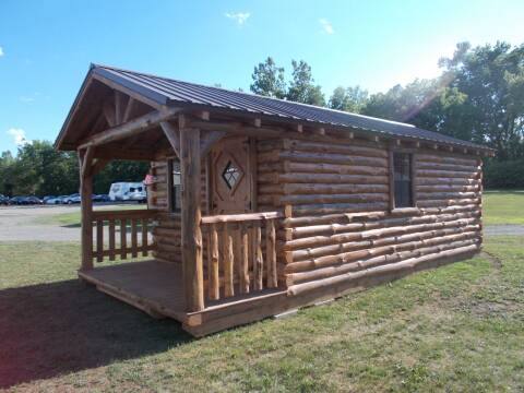  Rustic Solid Log Cabin 12X24 for sale at Dansville Radiator in Dansville NY