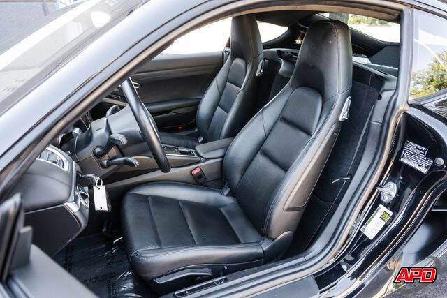 2016 Porsche Cayman Black Edition