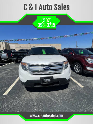 2014 Ford Explorer for sale at C & I Auto Sales in Rochester MN