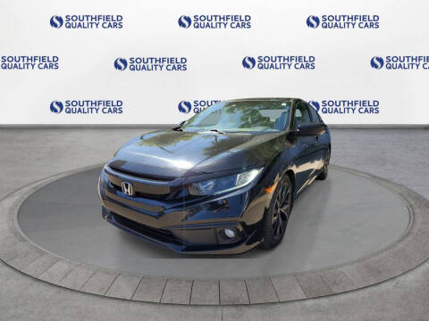 2019 Honda Civic for sale at SOUTHFIELD QUALITY CARS in Detroit MI