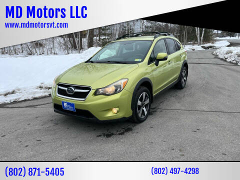 2014 Subaru XV Crosstrek for sale at MD Motors LLC in Williston VT