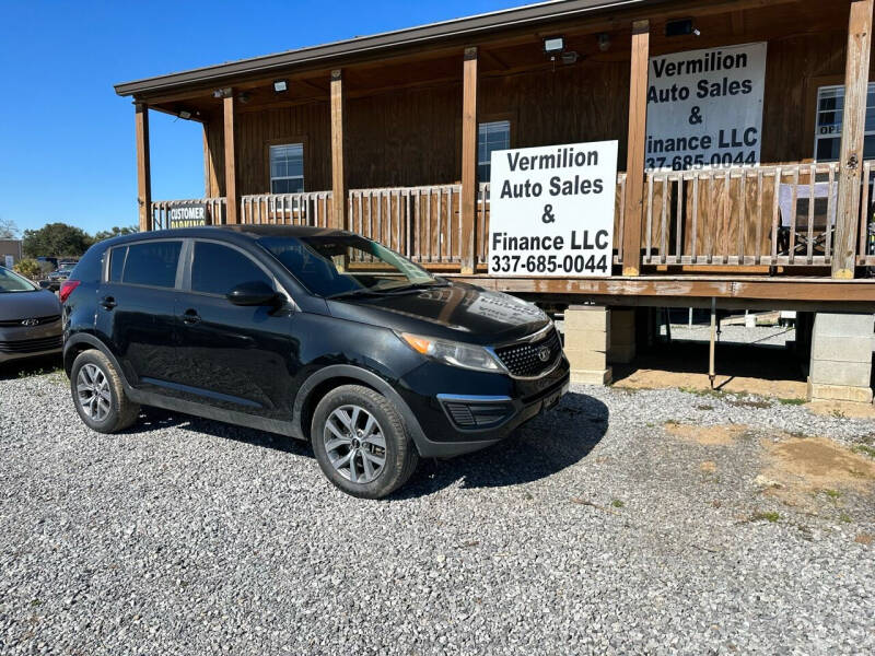 2016 Kia Sportage for sale at Vermilion Auto Sales & Finance in Erath LA