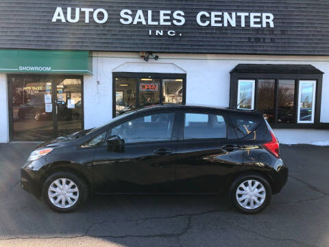 2015 Nissan Versa Note for sale at Auto Sales Center Inc in Holyoke MA