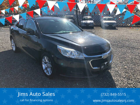 2015 Chevrolet Malibu for sale at Jims Auto Sales in Lakehurst NJ