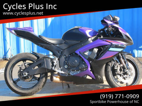 2007 Suzuki GSXR 750 for sale at Cycles Plus Inc in Garner NC