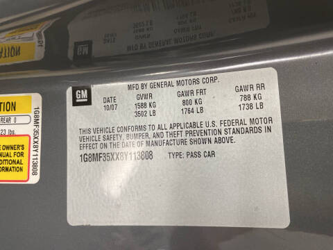 2008 Saturn SKY Red Line