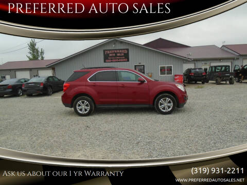 2013 Chevrolet Equinox for sale at PREFERRED AUTO SALES in Lockridge IA
