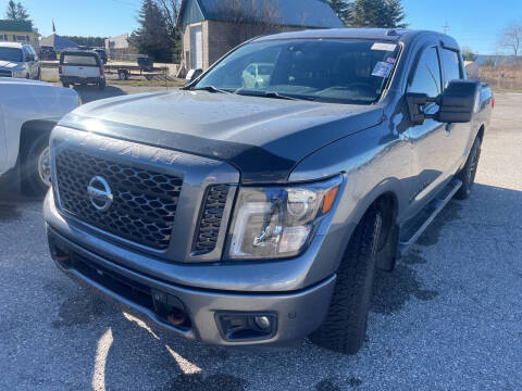 2018 Nissan Titan for sale at Strait-A-Way Auto Sales LLC in Gaylord MI