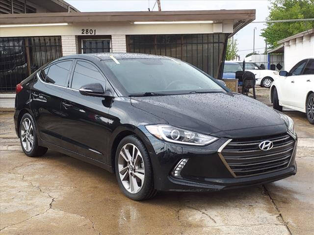 2018 Hyundai Elantra for sale at Monthly Auto Sales in Muenster TX