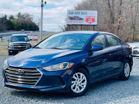 2017 Hyundai Elantra for sale at A&M Auto Sales in Edgewood MD