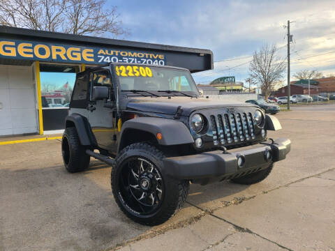 2015 Jeep Wrangler for sale at Dalton George Automotive in Marietta OH