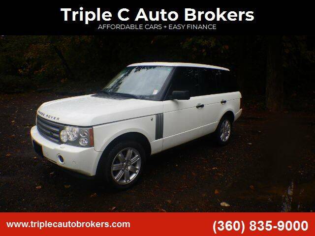 2008 Land Rover Range Rover for sale at Triple C Auto Brokers in Washougal WA