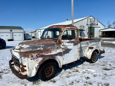 1951 Dodge B3B Short Bed for sale at 500 CLASSIC AUTO SALES in Knightstown IN