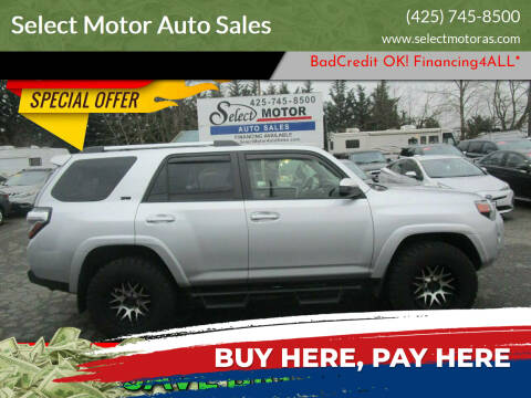 2018 Toyota 4Runner for sale at Select Motor Auto Sales in Lynnwood WA
