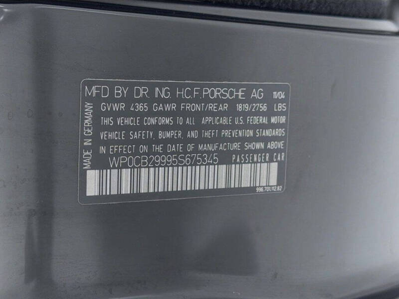 2005 Porsche 911