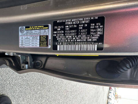 2016 Hyundai Santa Fe Sport 2.4L