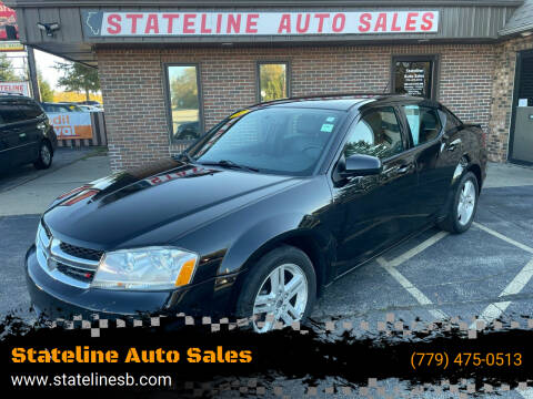 2014 Dodge Avenger for sale at Stateline Auto Sales in South Beloit IL