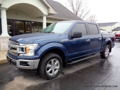 2018 Ford F-150 for sale at DEALS UNLIMITED INC in Portage MI