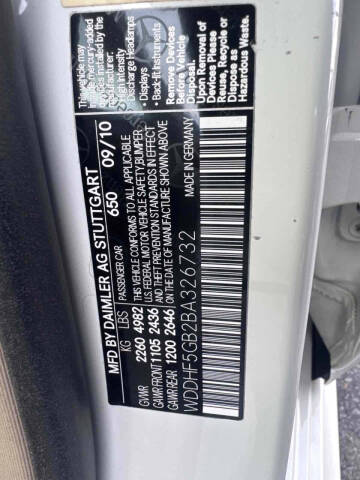 2011 Mercedes-Benz E-Class E 350 Sport