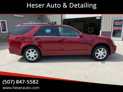 2005 Cadillac SRX for sale at Heser Auto & Detailing in Jackson MN
