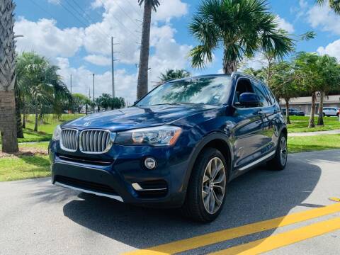 2016 BMW X3 for sale at SOUTH FLORIDA AUTO in Hollywood FL